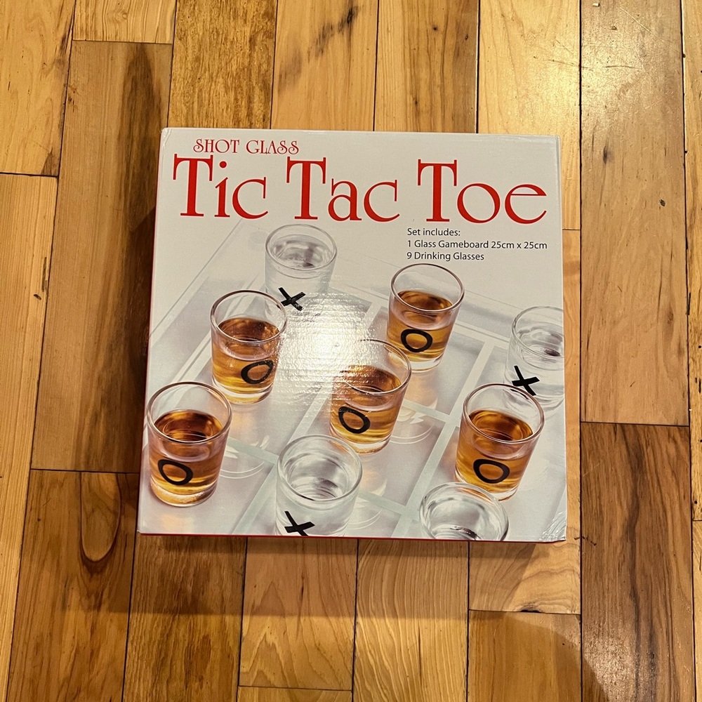 Shot Glass Tic Tac Toe